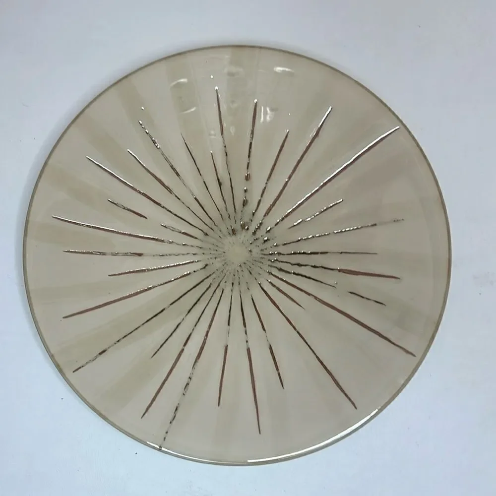 Pier1 Stoneware Large Serving Platter Plate Tan Brown Sanctuary Dishwasher Safe